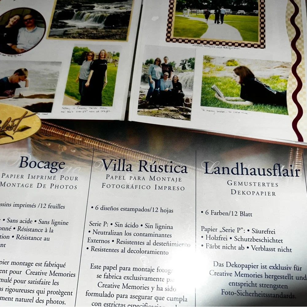 2004 Creative Memories Croptoberfest COTTAGE GROVE 6 Designs